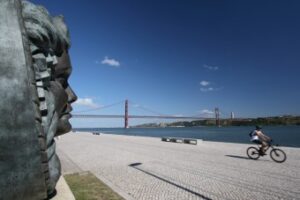 Passeio de bicicleta em Lisboa