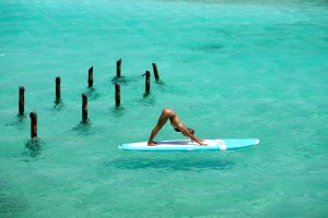 Yoga - SUP yoga em Aruba 2